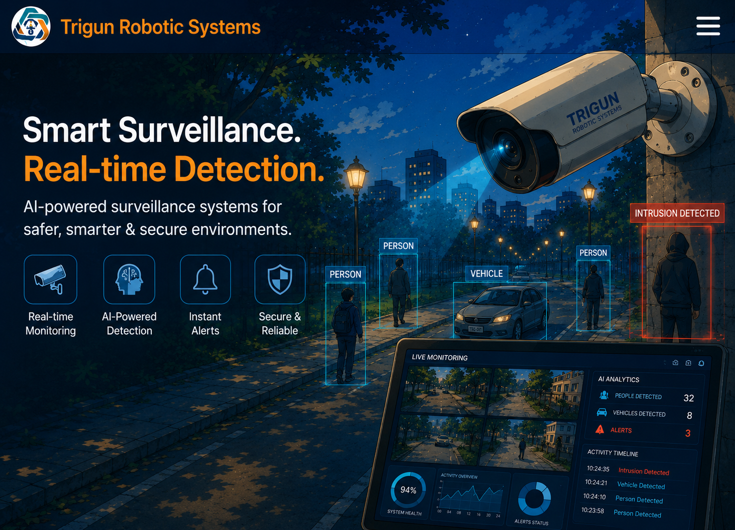 Eagle Eye AI Surveillance System